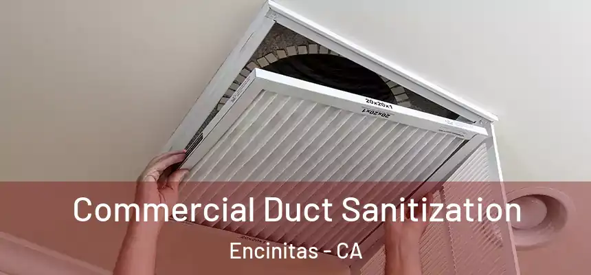 Commercial Duct Sanitization Encinitas - CA